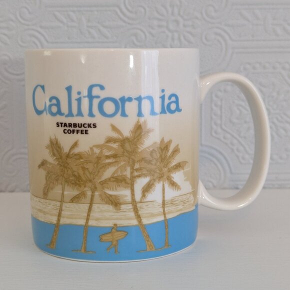 Starbucks California Ceramic Coffee Mug - 2009 Collector Global Icon Series - Picture 1 of 9